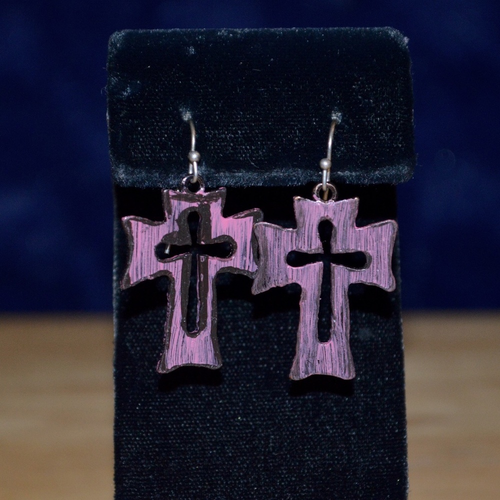 Cross Earrings